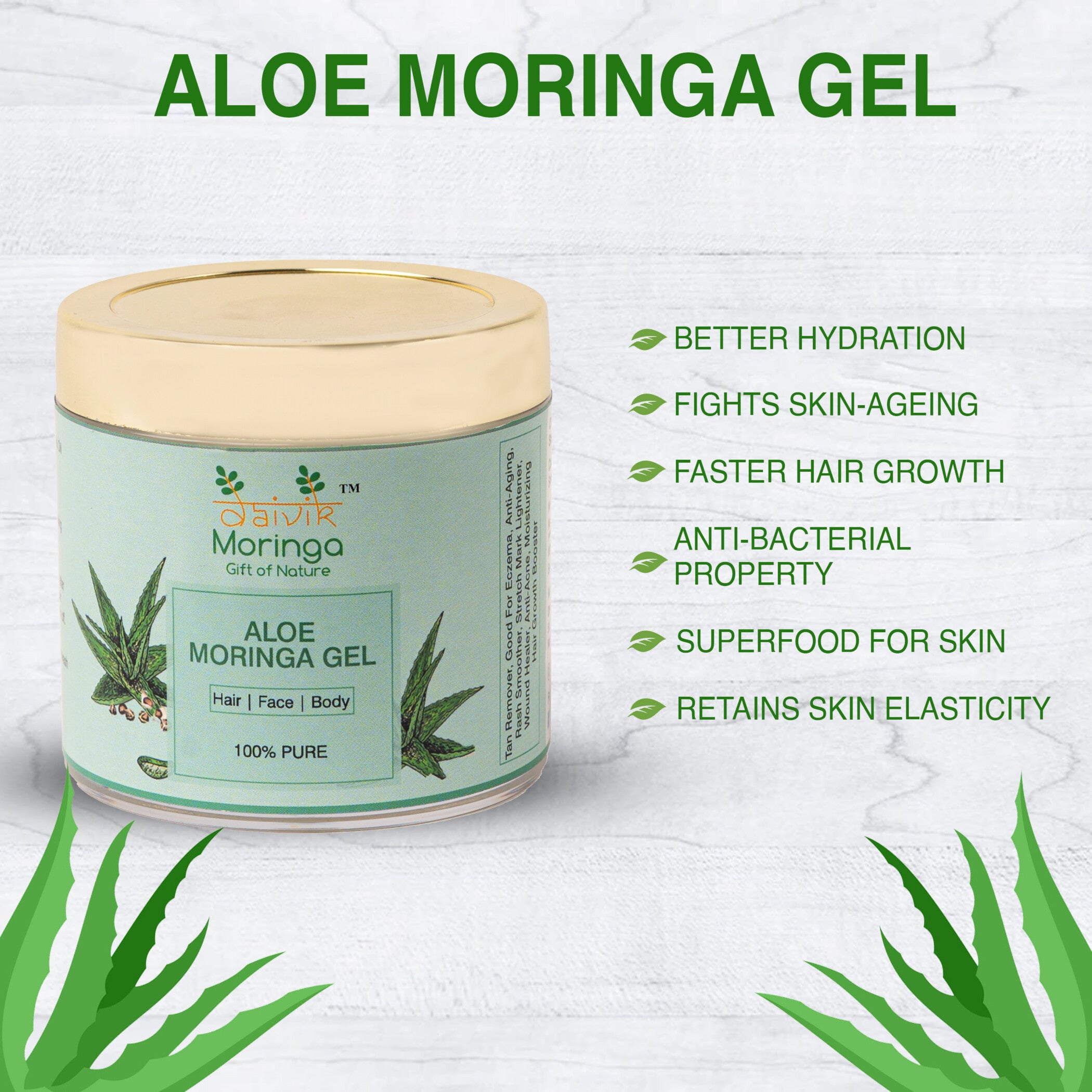 Aloe Moringa Gel