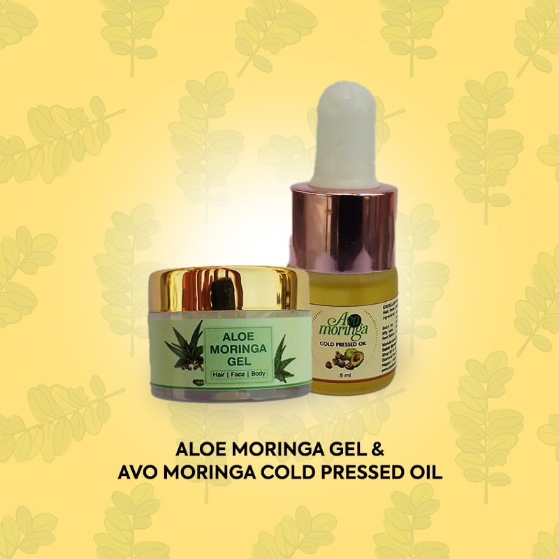 Moringa Aloe Moringa Gel & Avo Moringa Cold Pressed Oil