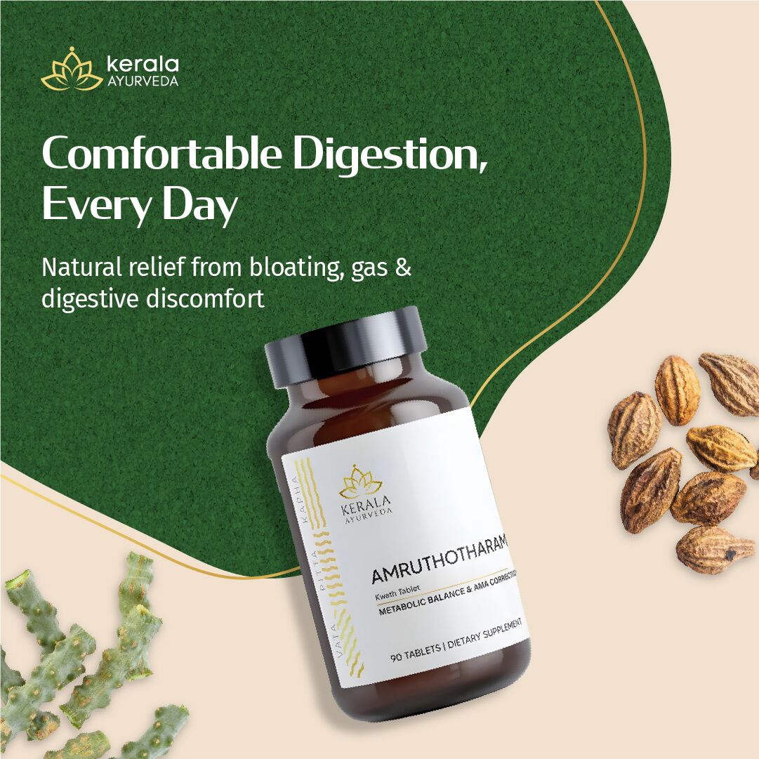 Kerala Ayurveda USA Amruthotharam Kwath Tablets