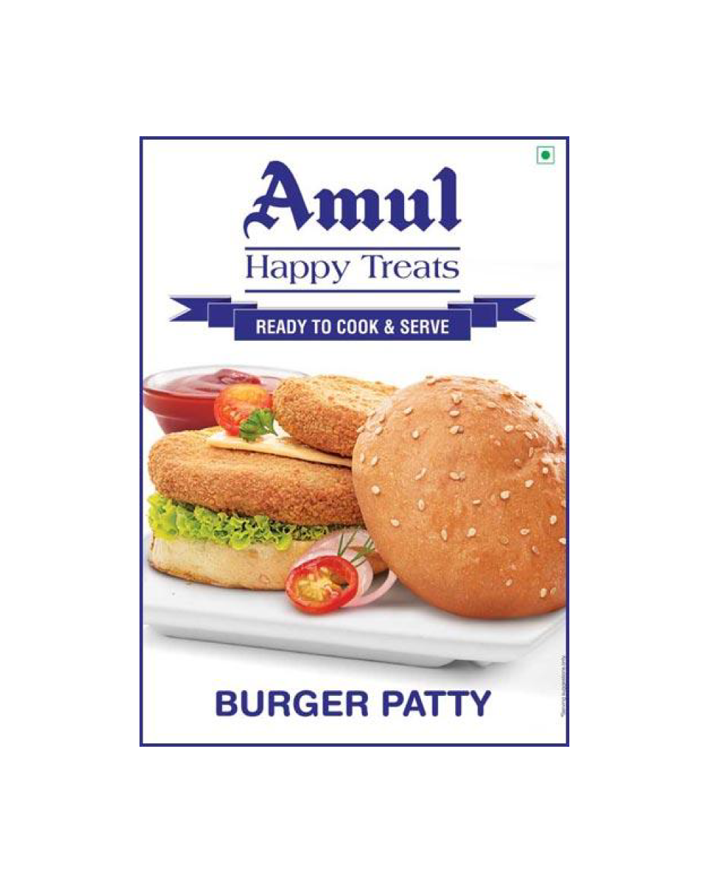 Amul Burger Patty 360g