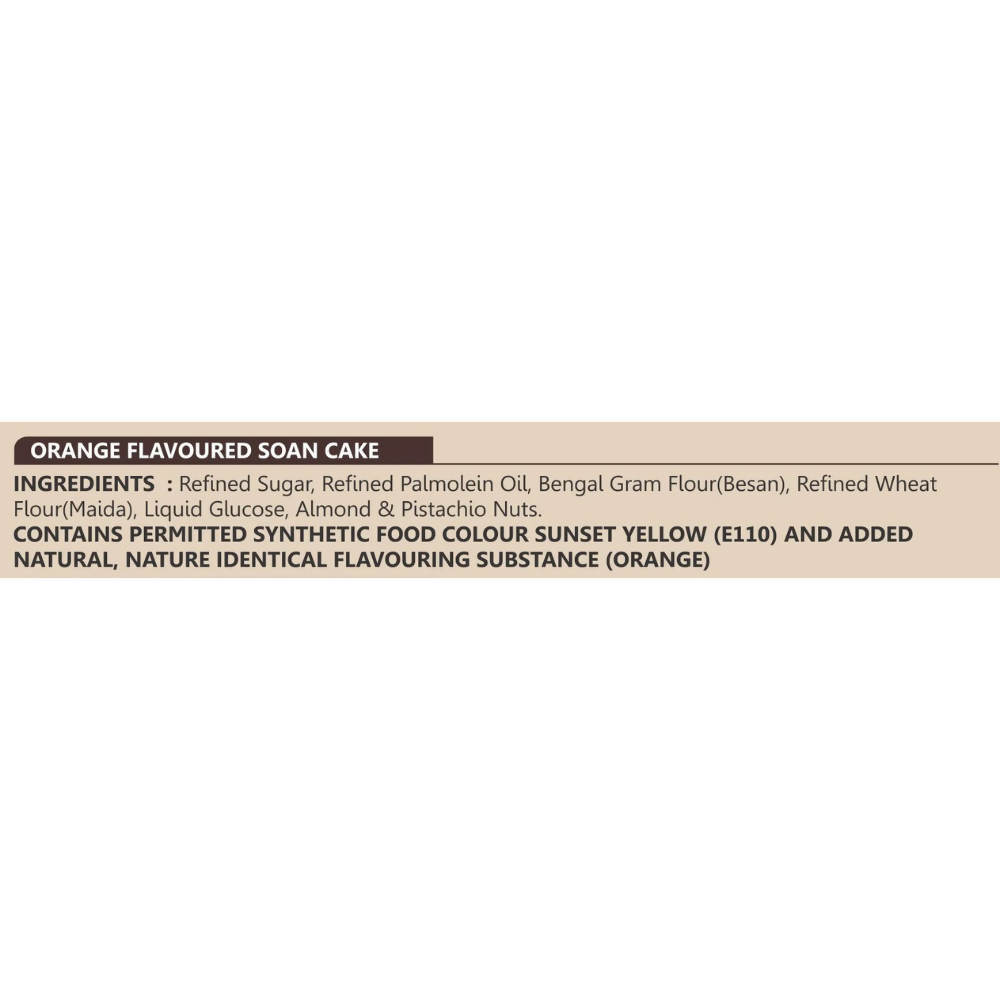 Haldiram's Soan Cake - Multi Flavour