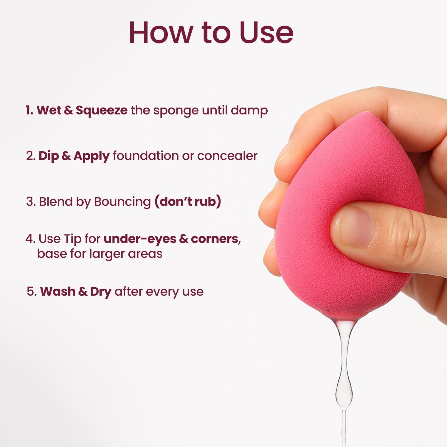 MiDazzle Beauty Blender-1S MIBB3001