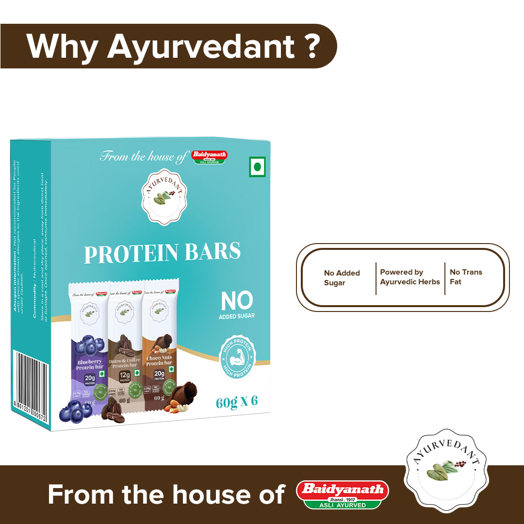 Ayurvedant Protein Bars Combo Pack of All Three Flavour - Image 4
