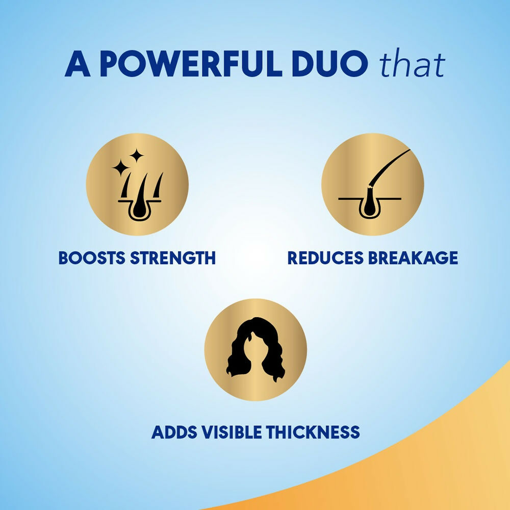 Clinic Plus With Rice Water Protein + Vitamin-E Strong & Thick Shampoo
