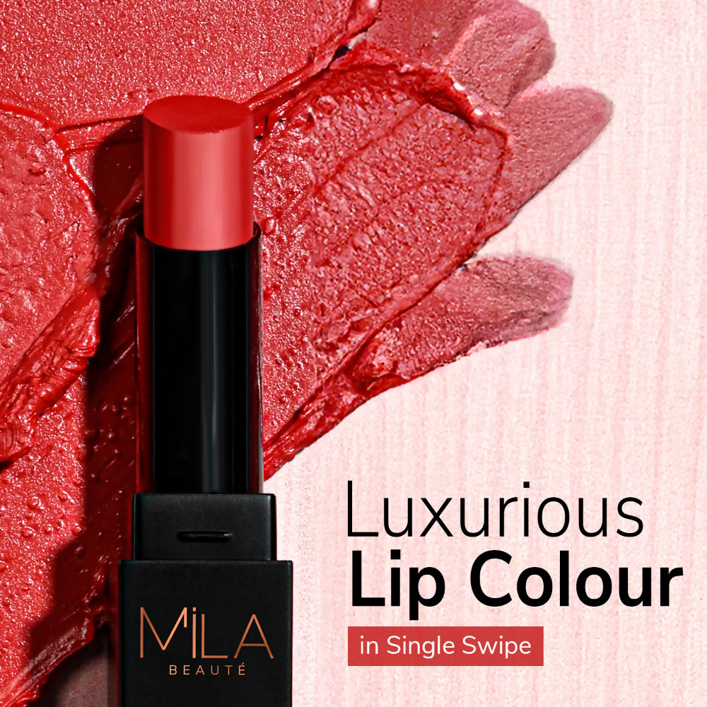 Mila Beaute Pro Matte Long Lasting Creamy Matte Finish Lipstick - Neerja