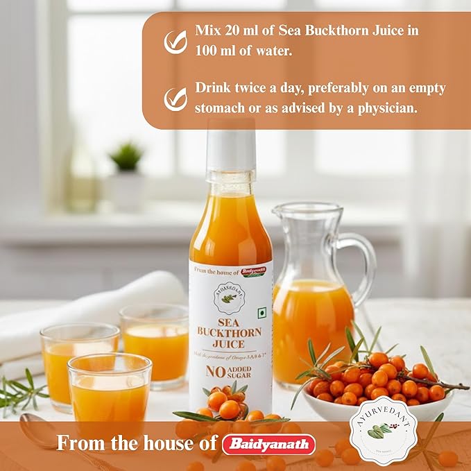 Baidyanath Himalayan Sea Buckthorn Juice, 500ml