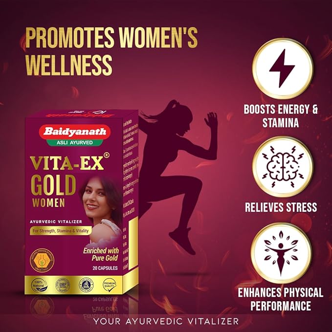 Baidyanath Vita Ex Gold Women 20 caps