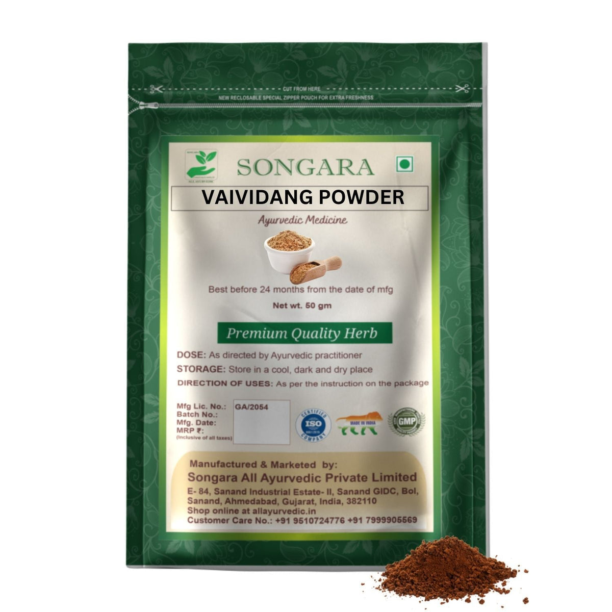 Songara Vaividang Powder