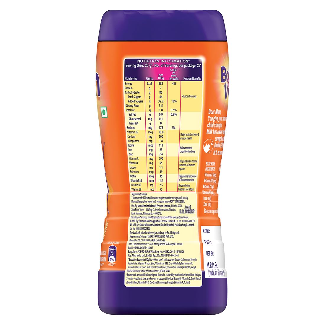 Bournvita Chocolate Nutrition Drink