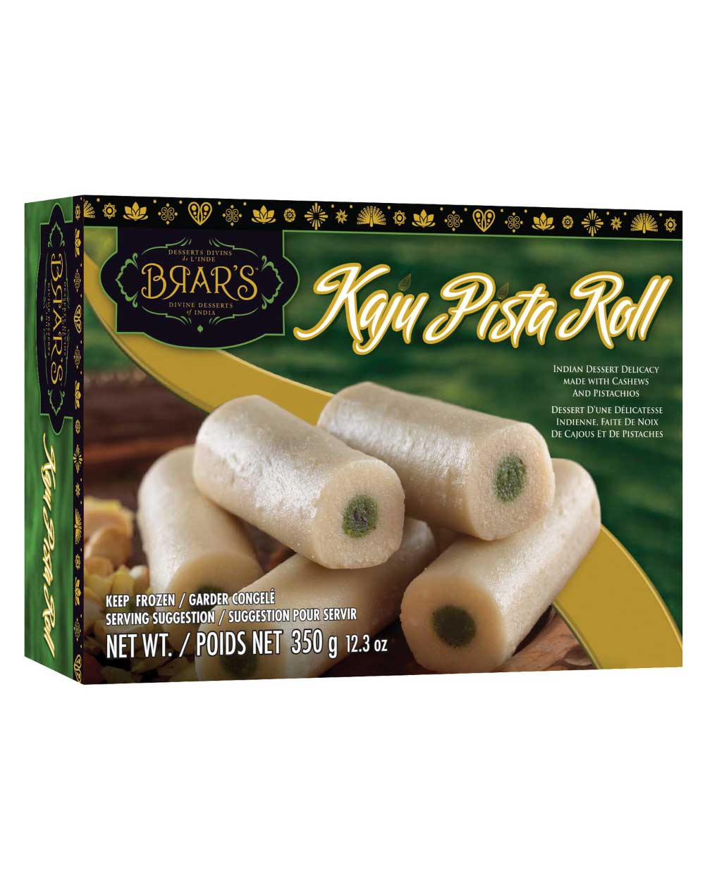 Brars Kaju Pista roll 350g