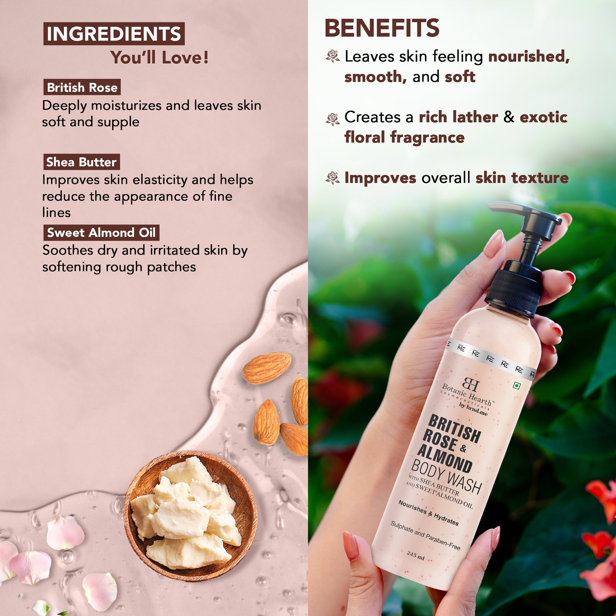 Botanic Hearth Skin Hydrating & Glow Boosting Body Wash