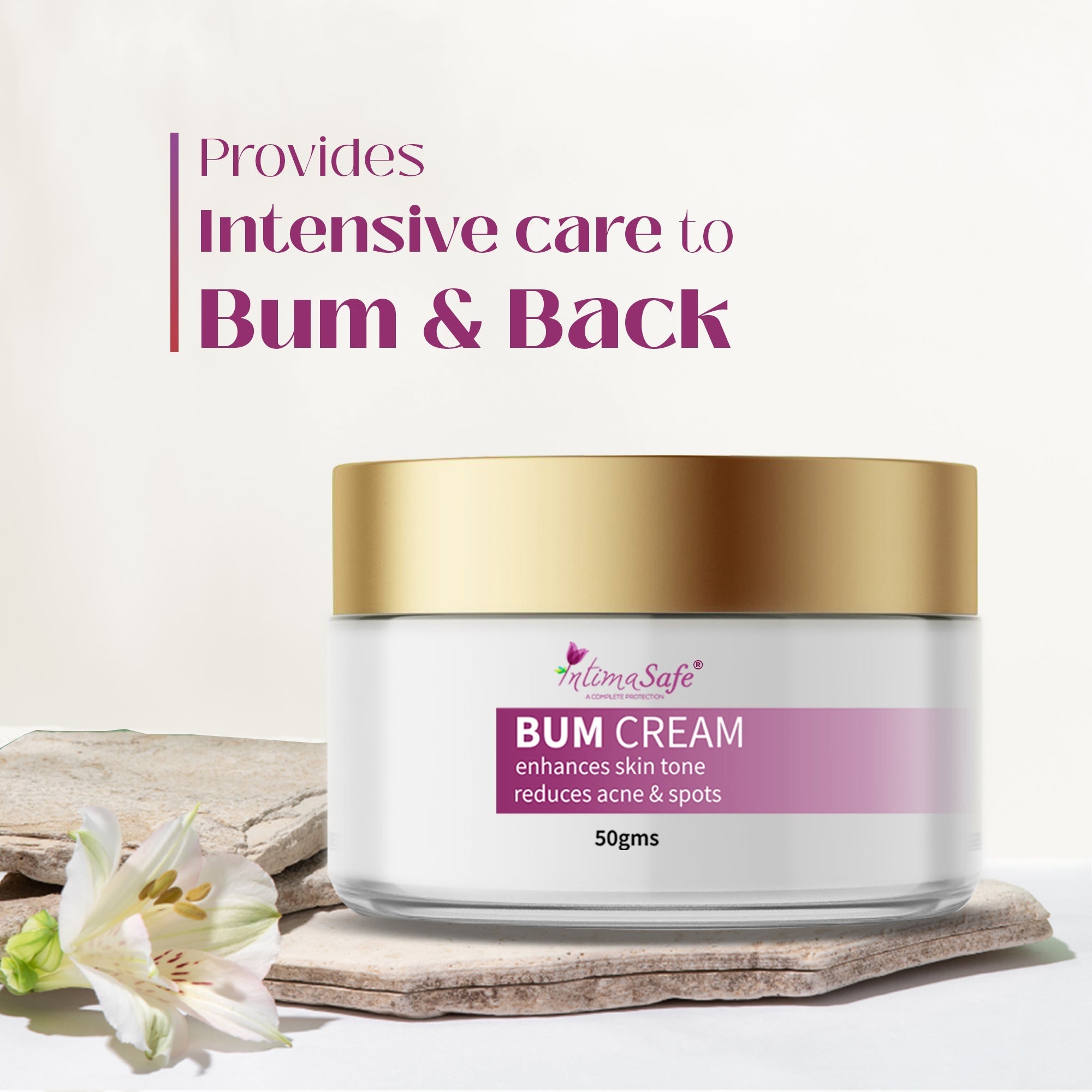 Samisha Back & Bum Cream For Dark Spots And Body Acne
