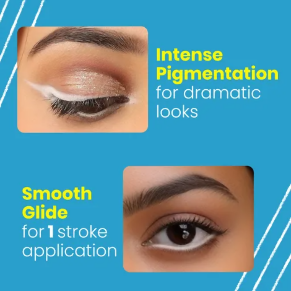 NY Bae The Big Apple Of My Eyes Kohl Kajal - White