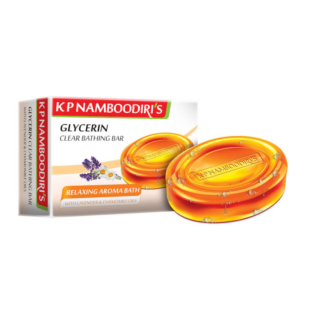 Kp Namboodiri's Glycerin Clear Relaxing Aroma Bathing Bar
