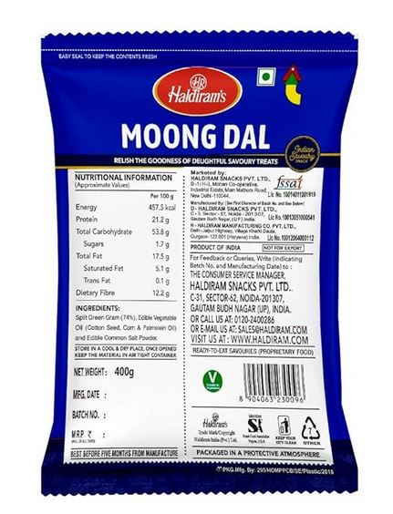 Moong Dal 400 gms