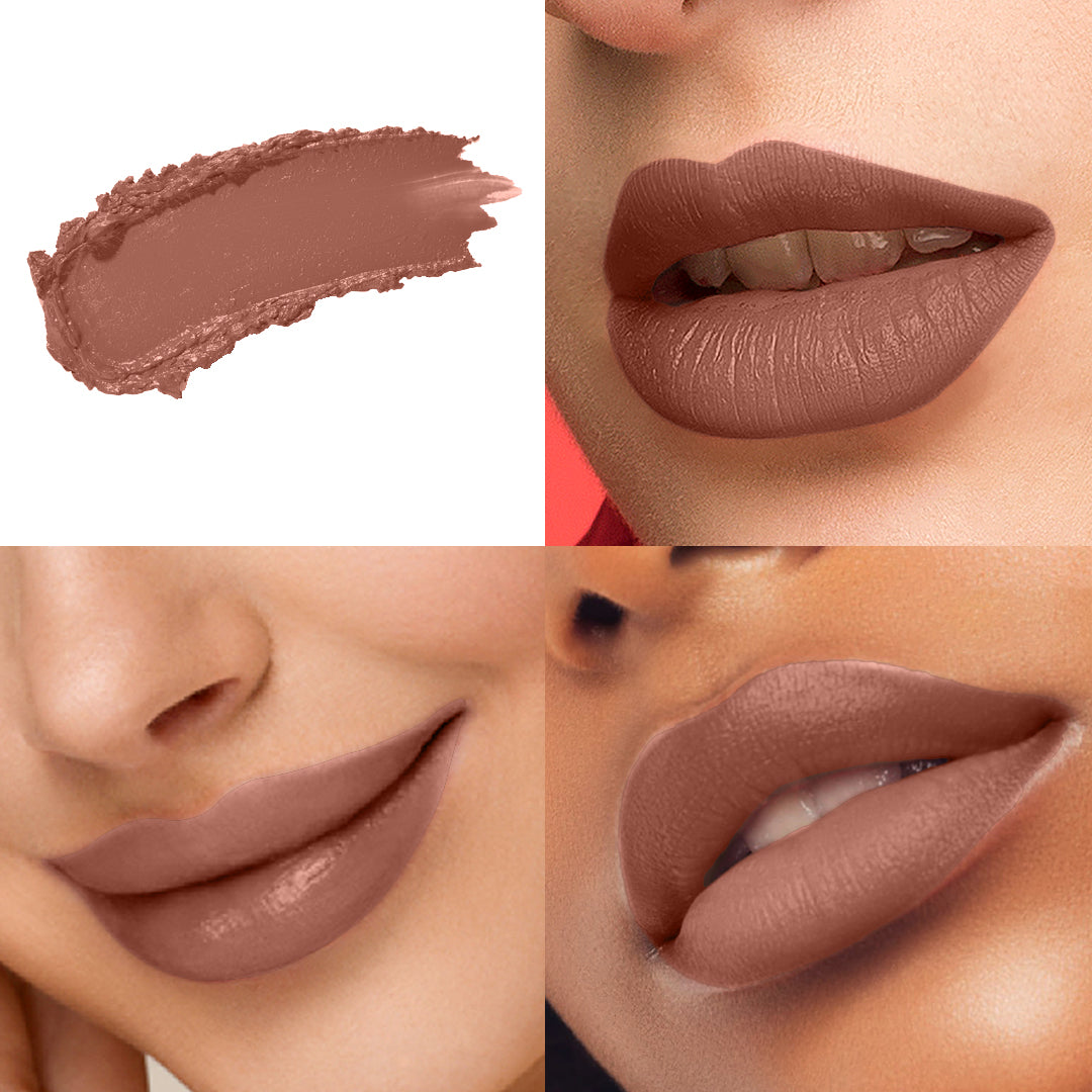 Baked Beauty Caramel Nudes Liquid Mousse Lipstick