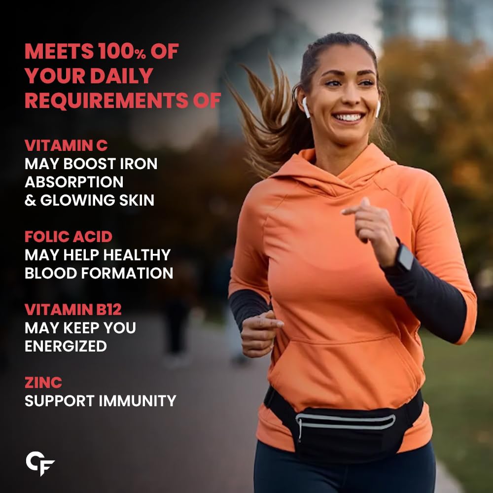 Carbamide Forte Chelated Iron and Folic Acid Supplement for Women 100 tablets