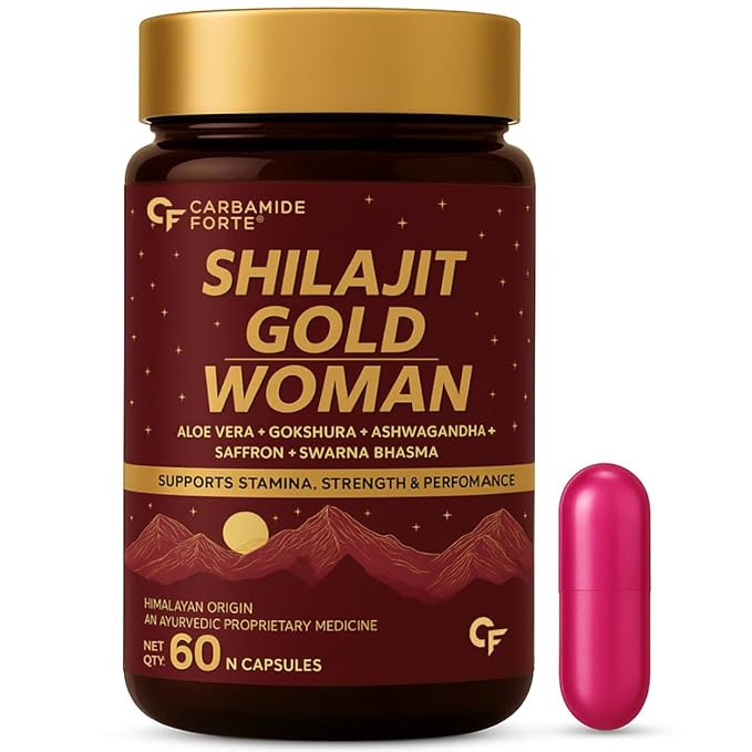 Carbamide Forte Shilajit Gold Capsules For Women