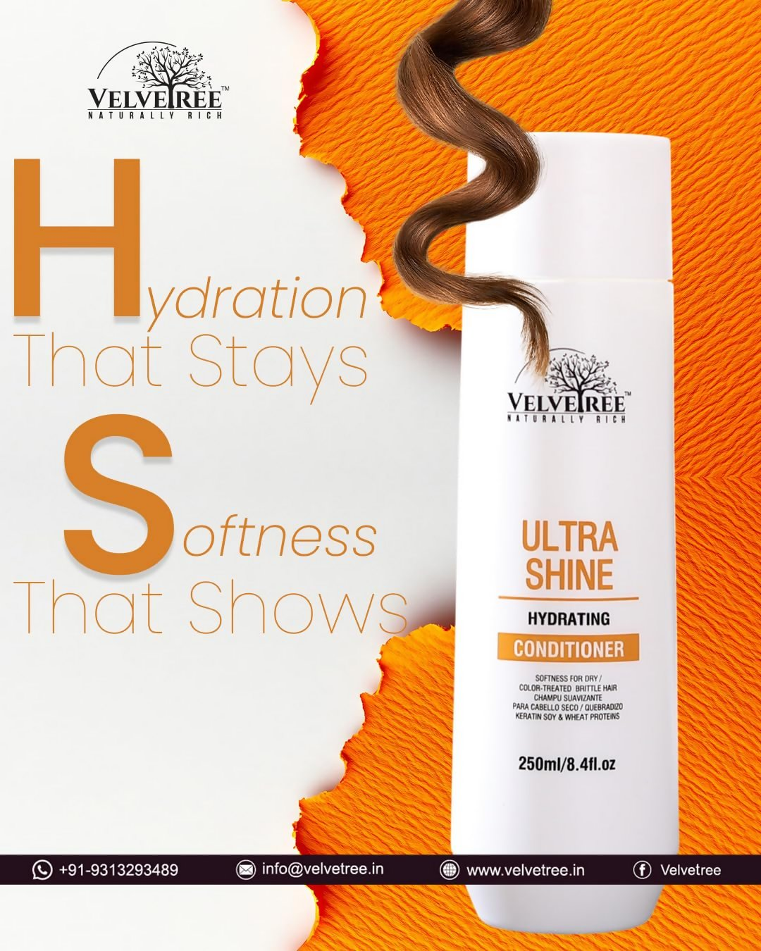 Velvetree Ultra Shine Hydrating Conditioner