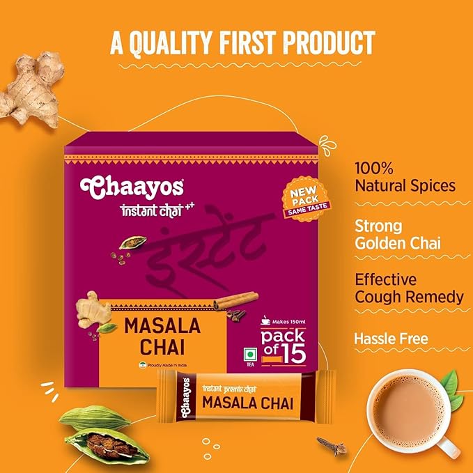 Chaayos Instant Tea Premix - Masala Flavour