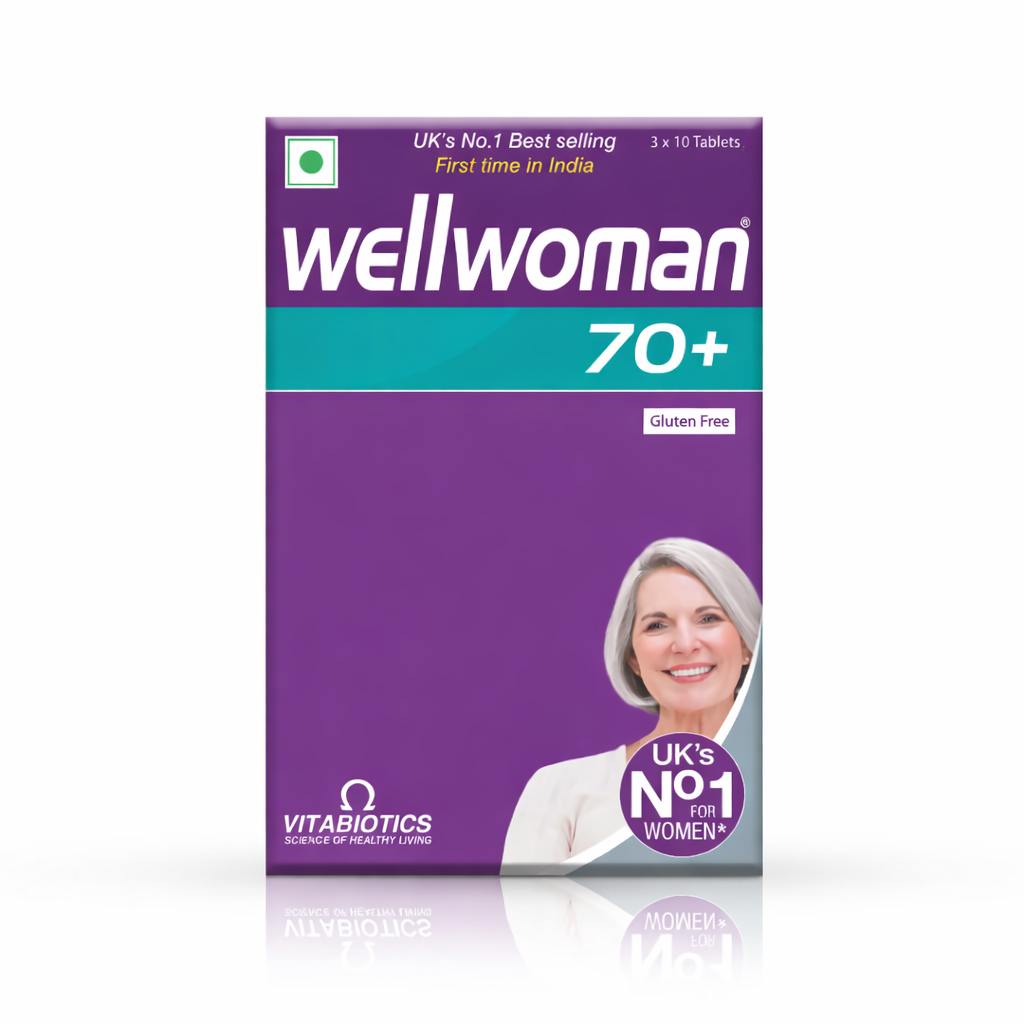 Wellwoman 70+ Health Supplements UK's No.1 Vitamin Tablets For Women above 70 (28 Vitamins And Nutrients)