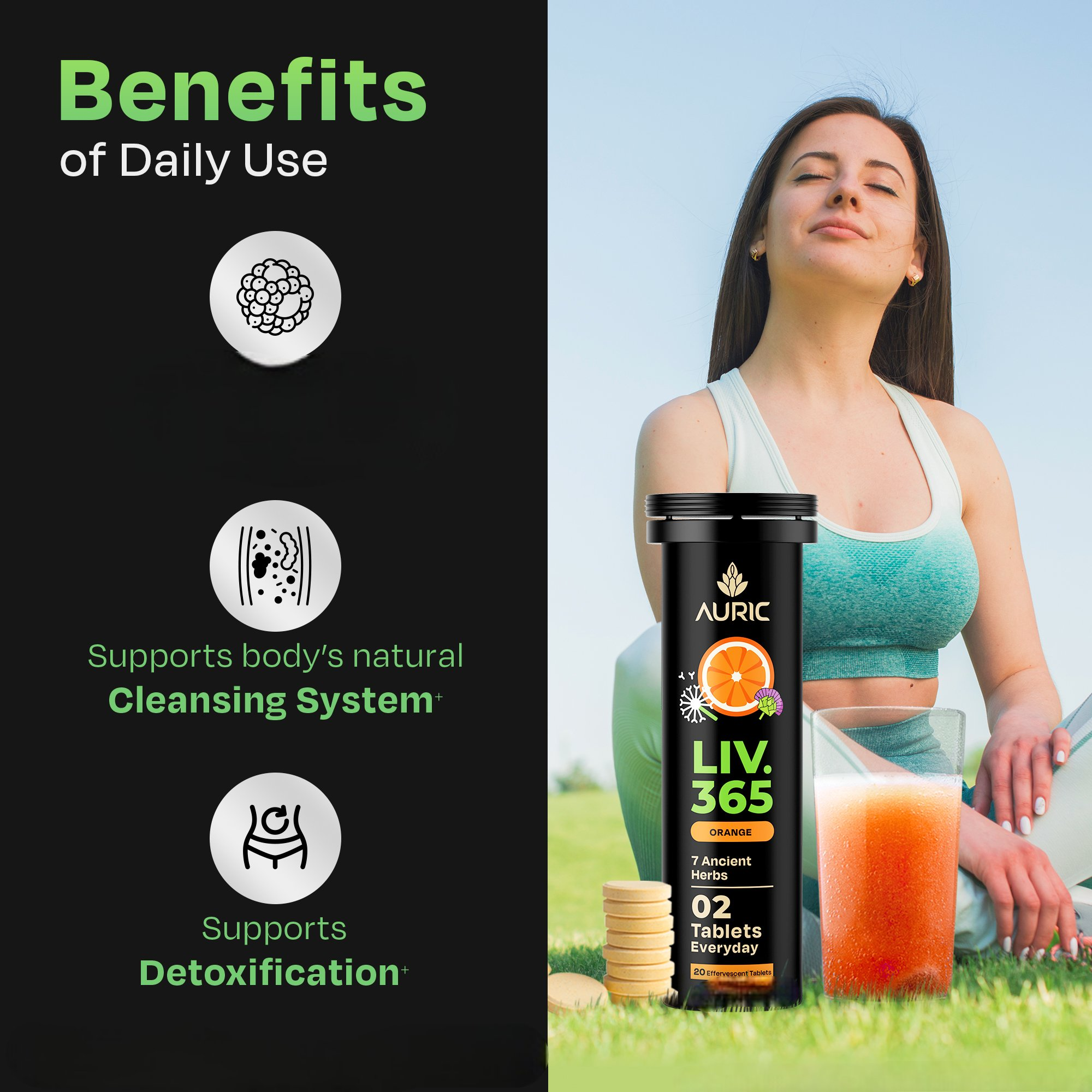 Auric Herbal Liver Support Supplement