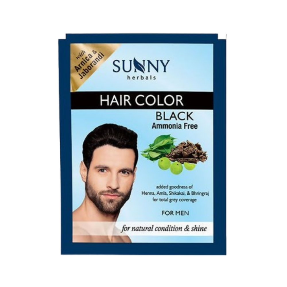 Sunny Herbals Hair Color Black - Men