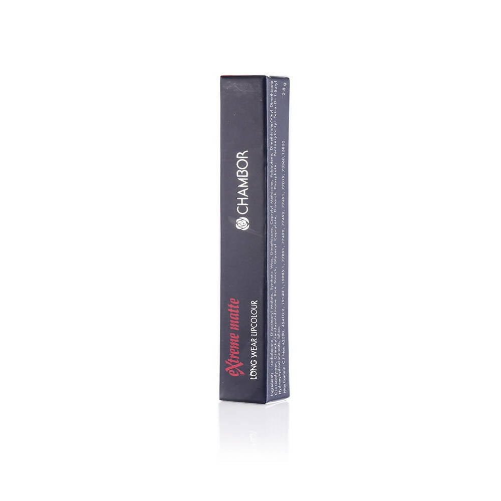 Chambor Aztec Brick 04 Extreme Matte Long Wear Lip Colour