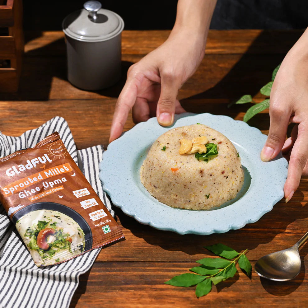 Gladful Ghee Millet Upma - Pack of 3