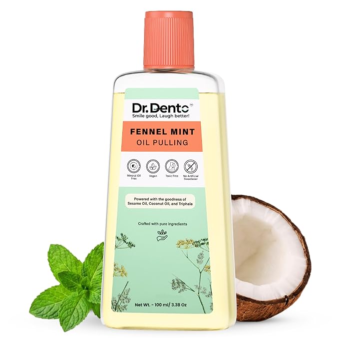 Dr.Dento Fennel Mint Oil Pulling For Mouth