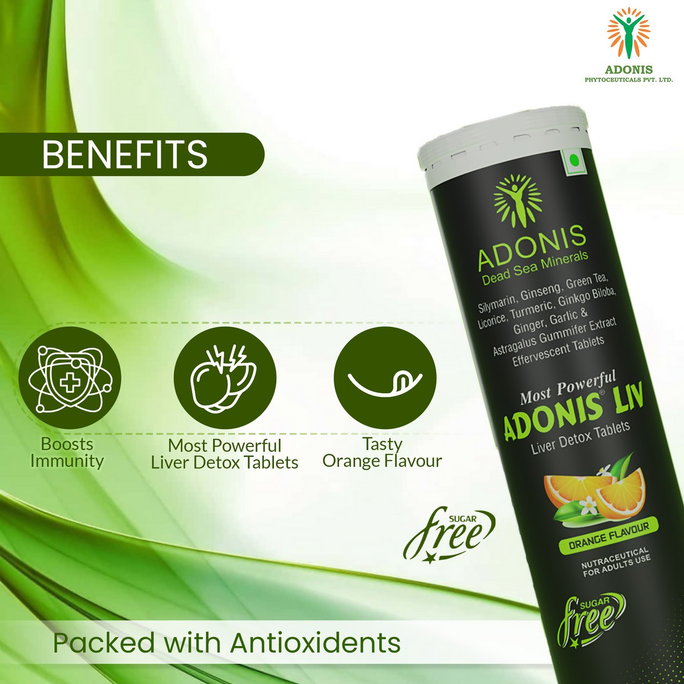 Adonis Liv Liver Detox Tablets