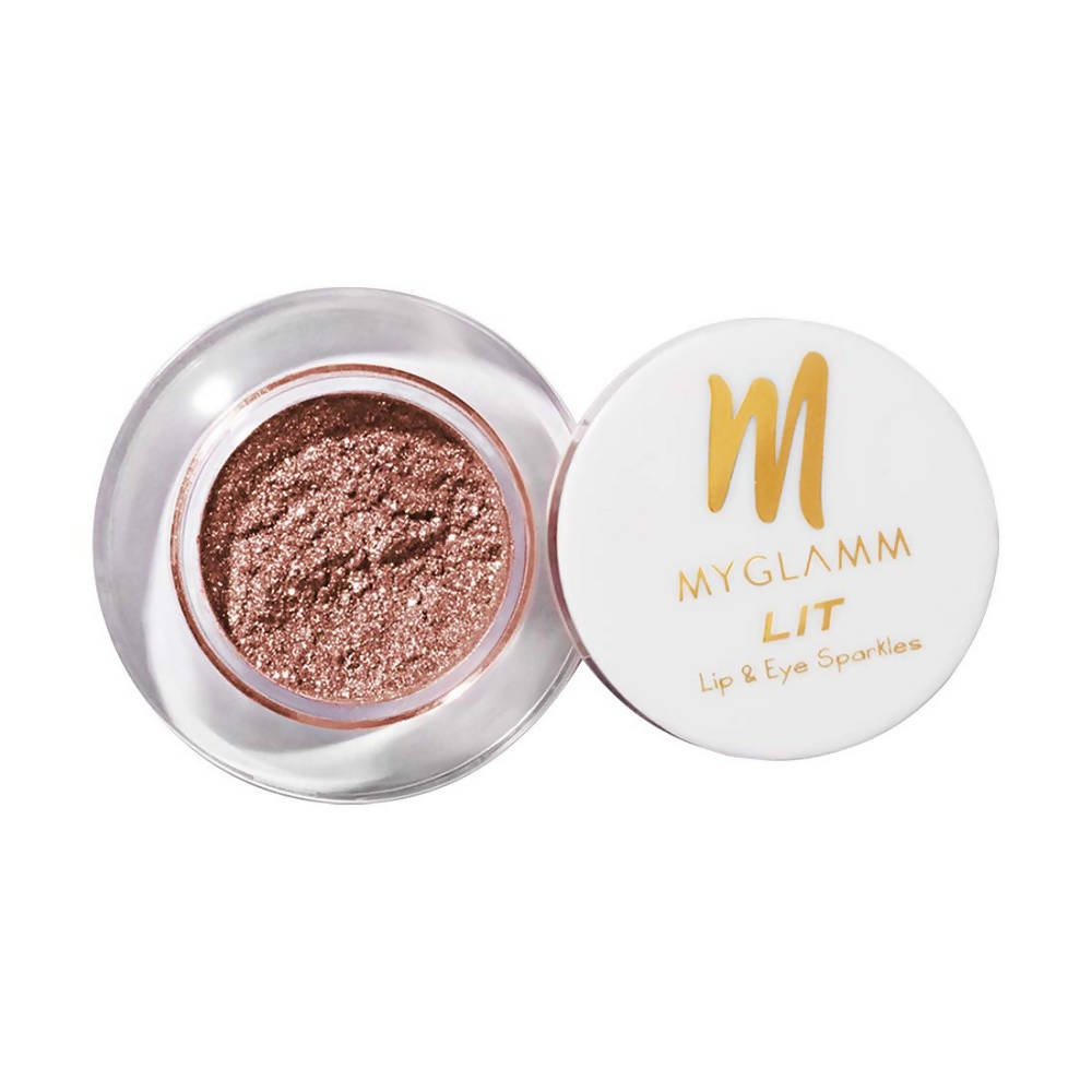 MyGlamm LIT Lip & Eye Sparkle (Her Royal Hotness)