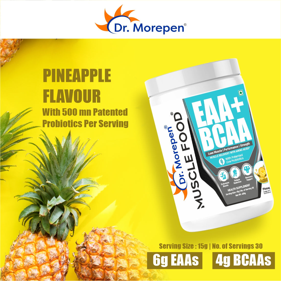 Dr Morpen Eaa+Bcaa Pineapple