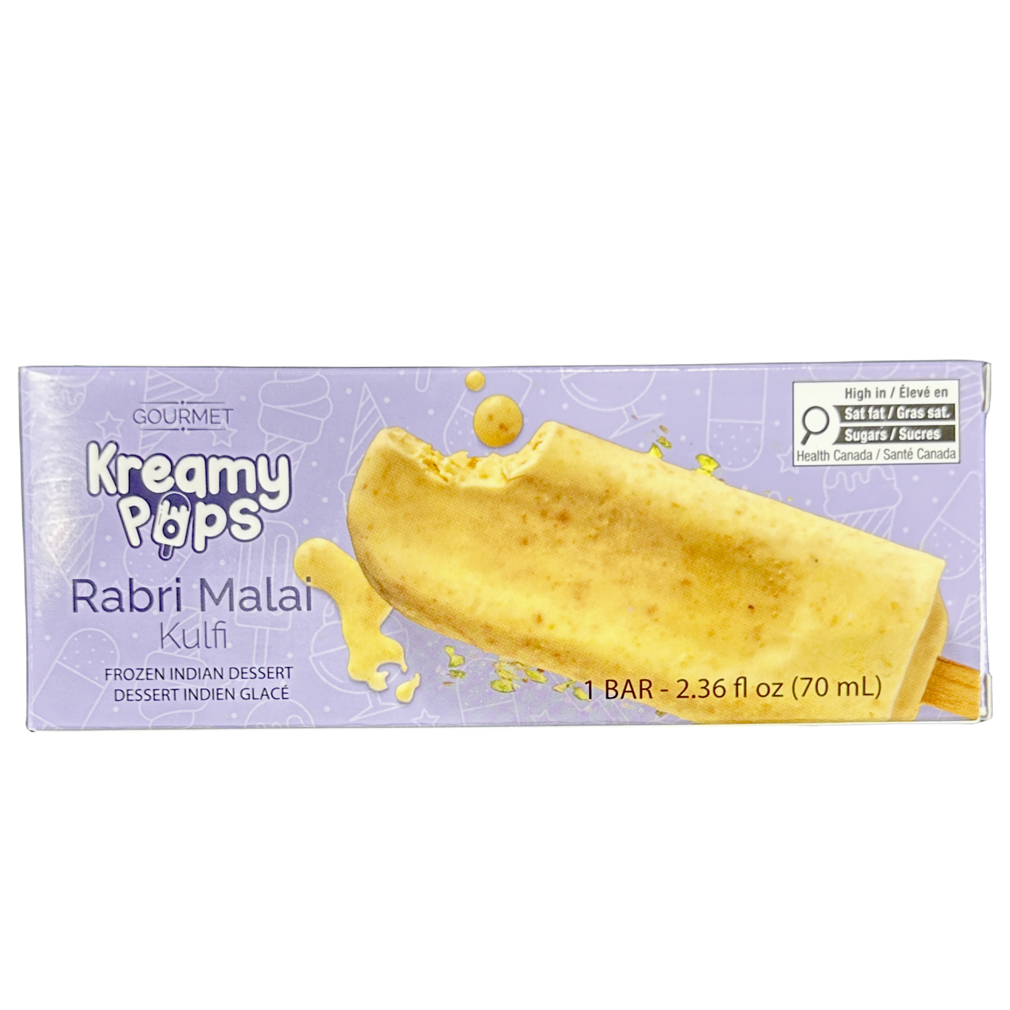 Kreamy Pops Rabri Malai Kulfi 70ml