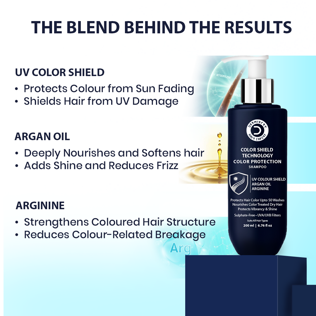 Dermistry Color Shield Technology Sulphate-Free Shampoo