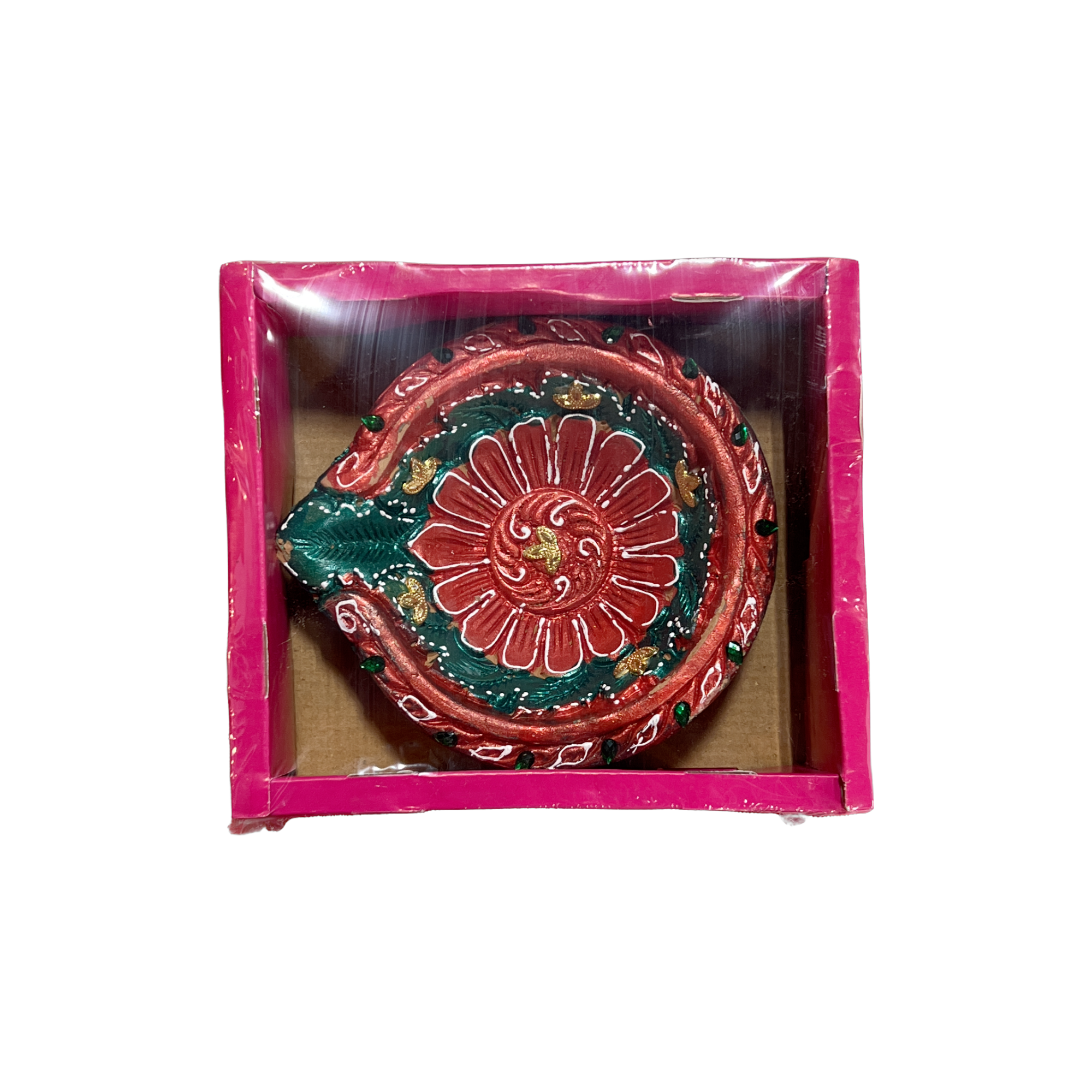 Divine Colourful Akkhand Diya