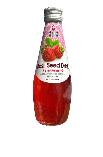 Alia Basil Seed Drink Strawberry 290ml