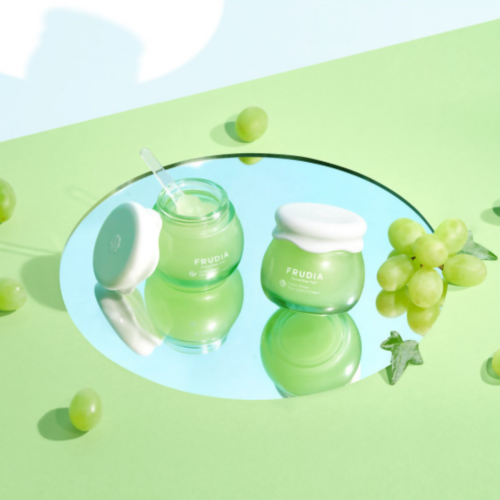 Frudia Green Grape Pore Control Cream with Vegan Collagen