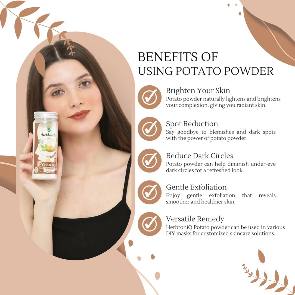 Herbtoniq Face Pack Powders - Tomato, Potato and Beetroot Powder