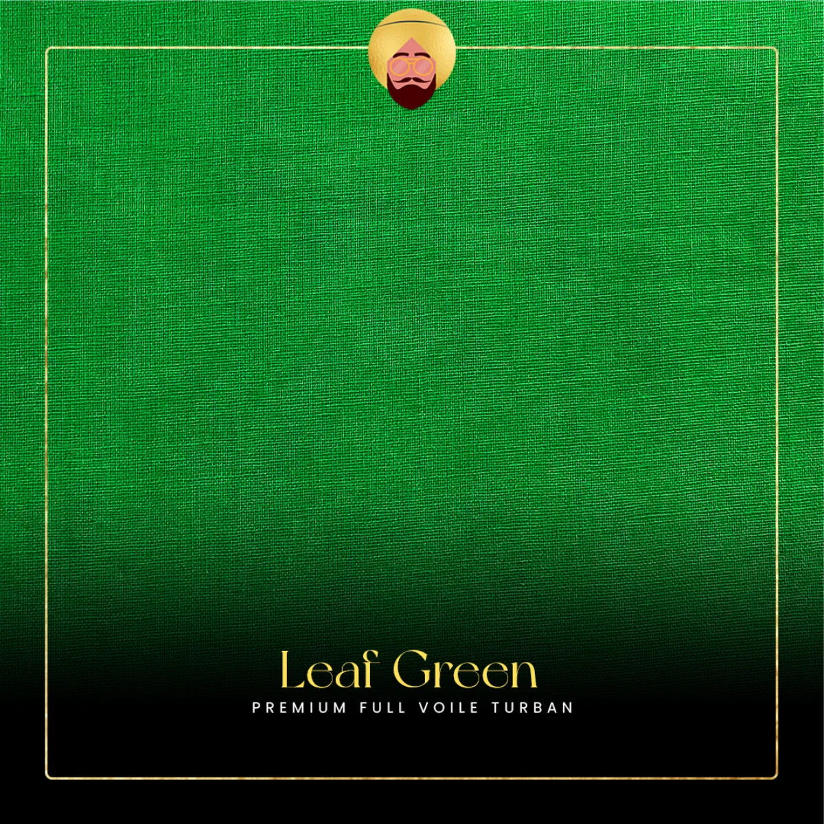 Leaf Green | Premium Full Voile Turban