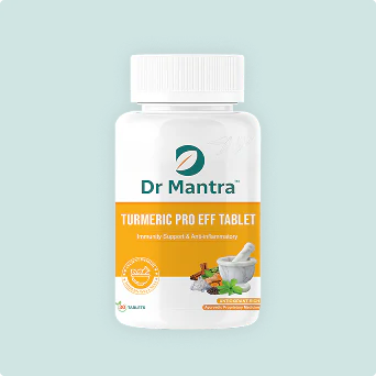 Dr Mantra Turmeric Pro Effervescent Tablets for Immunity & Cold| 15 Tablets