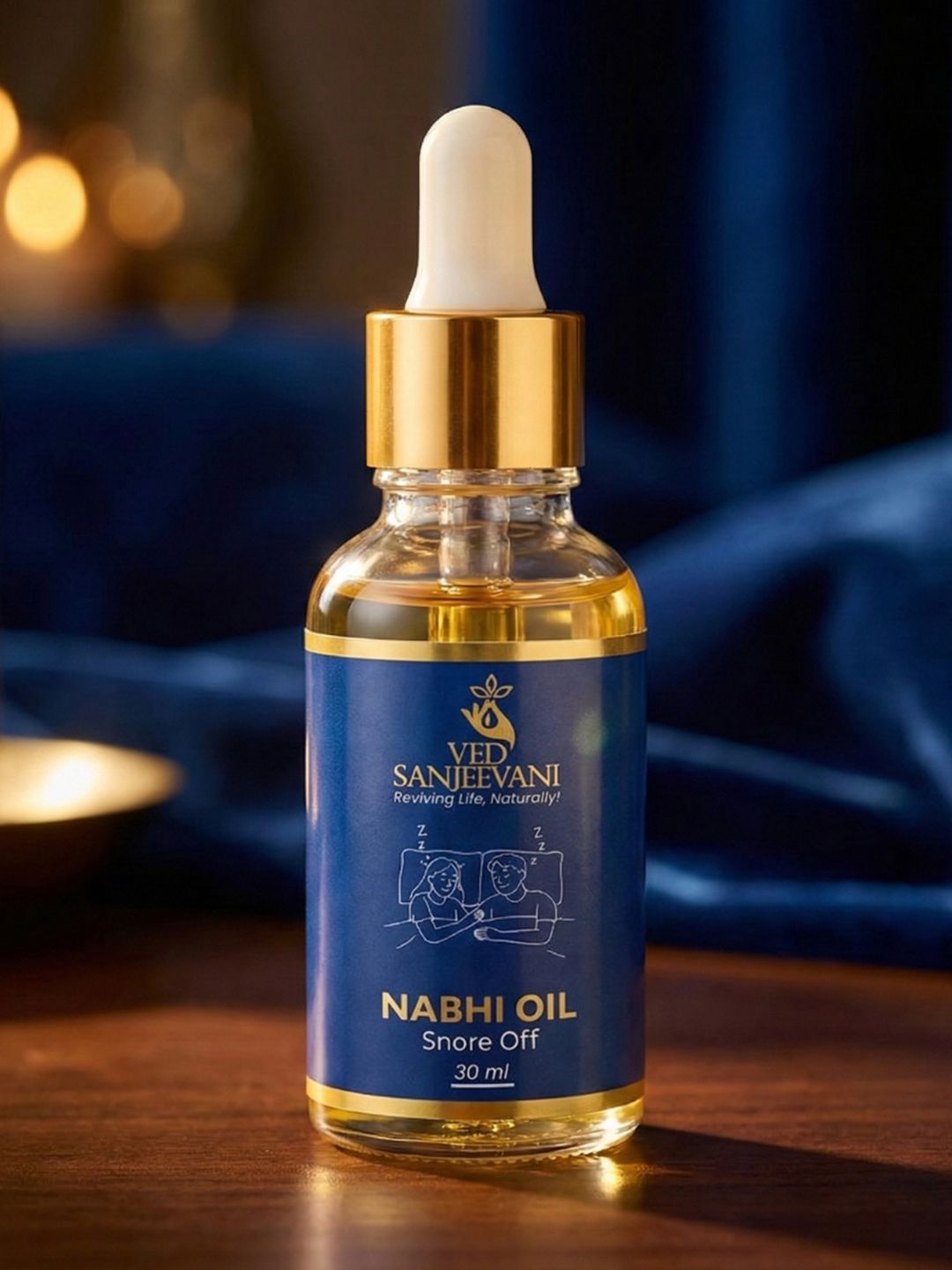 Ved Sanjeevani Snore Off Nabhi Oil