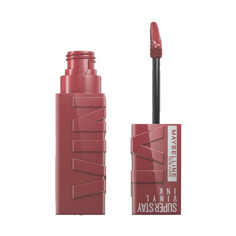 Maybelline New York Super Stay Vinyl Ink Liquid Lipstick, Instant Shine Lasts Up To 16H - 40 Witty