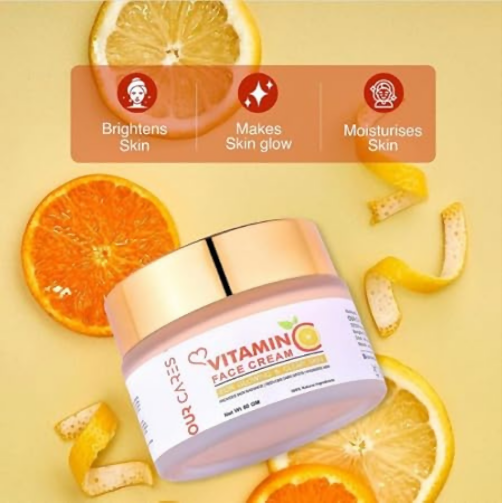 Our Cares Vitamin C Face Cream for Glowing & Clear Skin