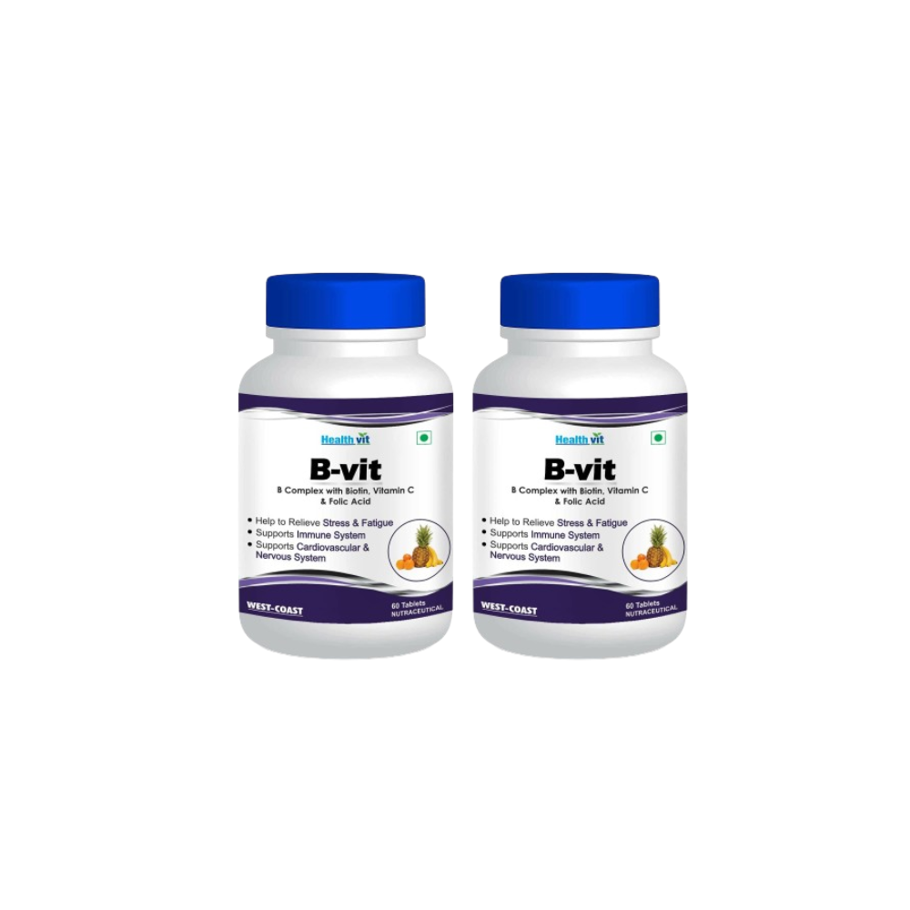 Healthvit Nutrition Natural B-Vit Tablets