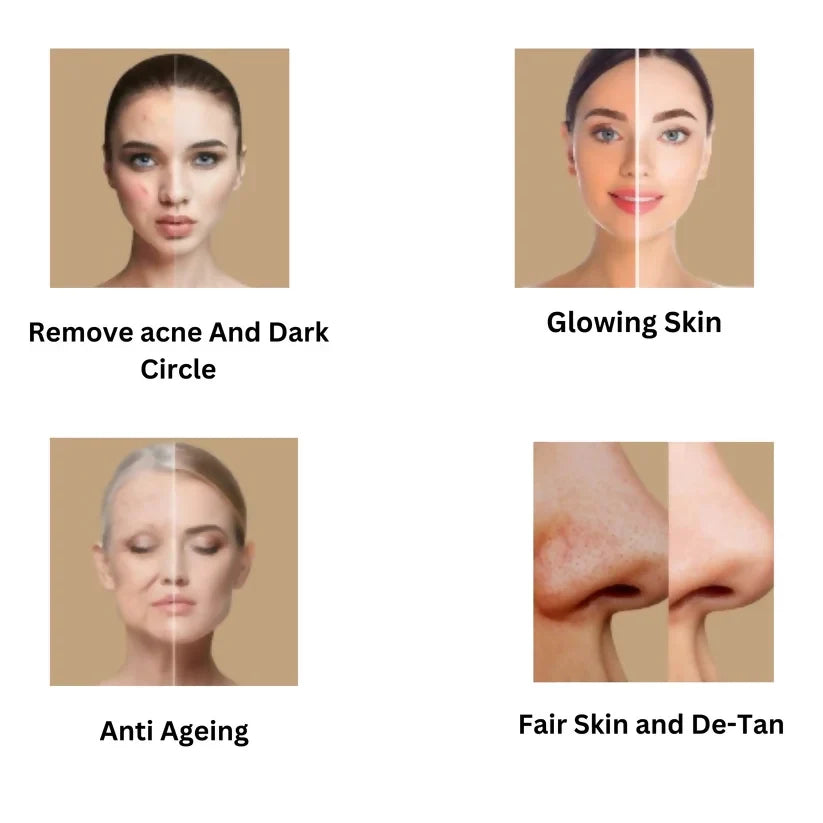 Etheric Herbal Face & Body Wash Powder – Natural Anti Acne & Skin Brightening Care