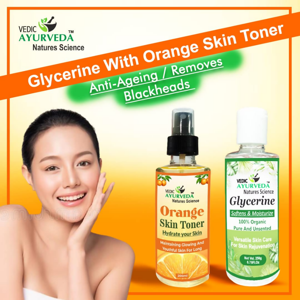VedicAyurveda Orange Skin Toner With Glycerine