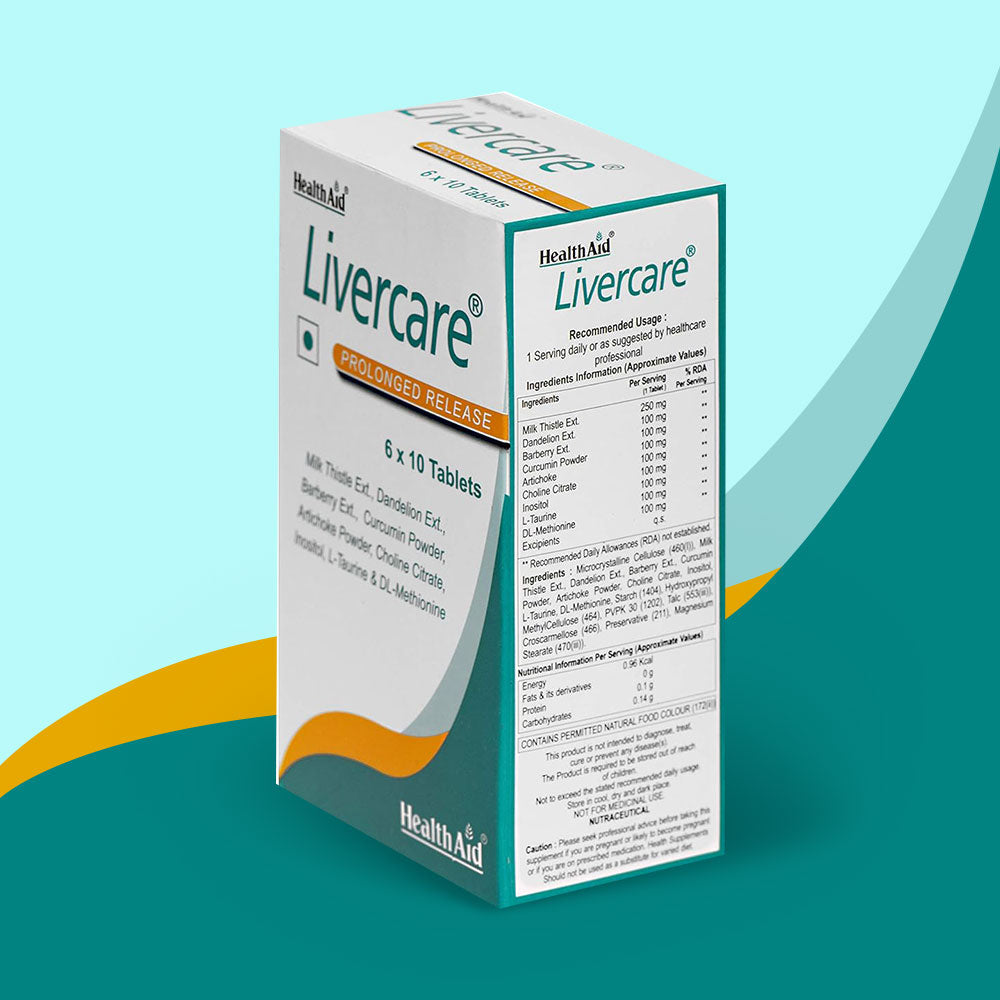 HealthAid Livercare Tablets Liver Detox