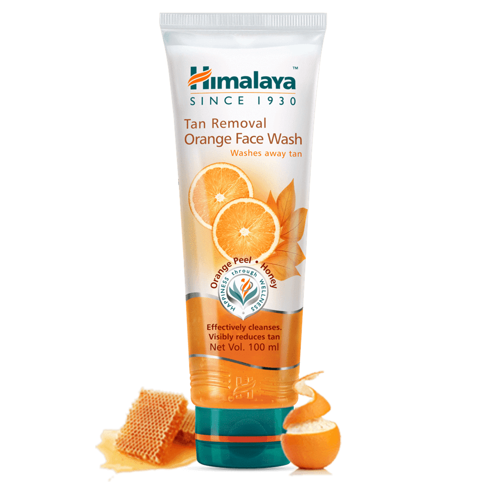 Himalaya Tan Removal Orange Face Wash - 100ml
