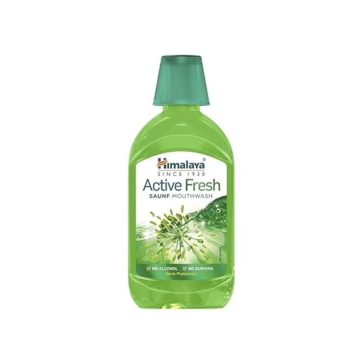 Himalaya Herbals Active Fresh Saunf Mouthwash